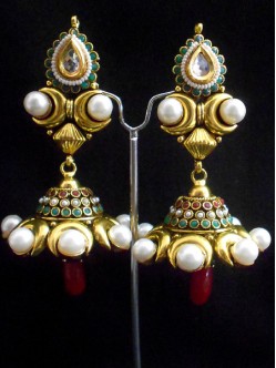 Polki Earrings